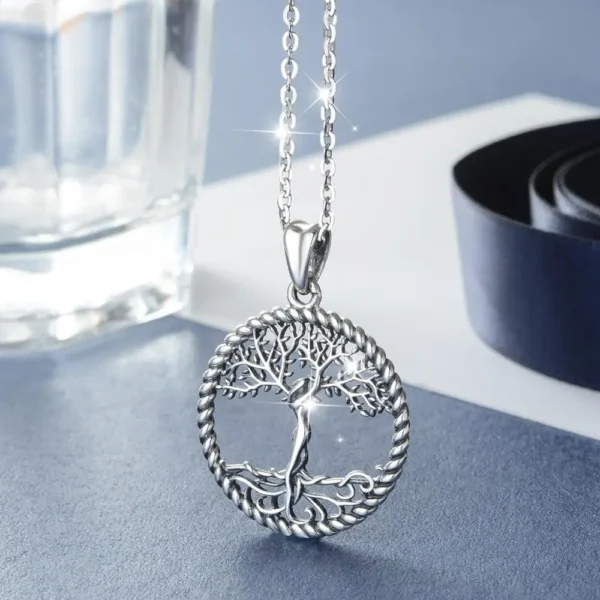 bijou arbre de vie en argent