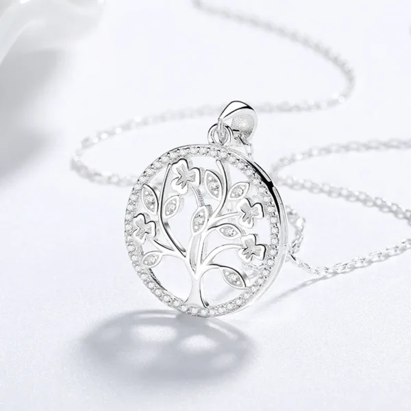 collier arbre de vie en argent
