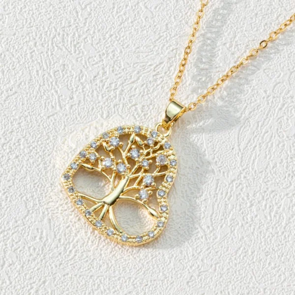 collier arbre de vie équilibre d'amour