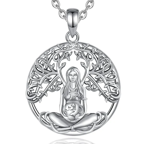 collier arbre de vie en argent