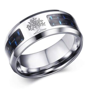 anneau arbre de vie acier
