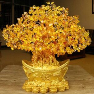 arbre de vie en citrine feng shui