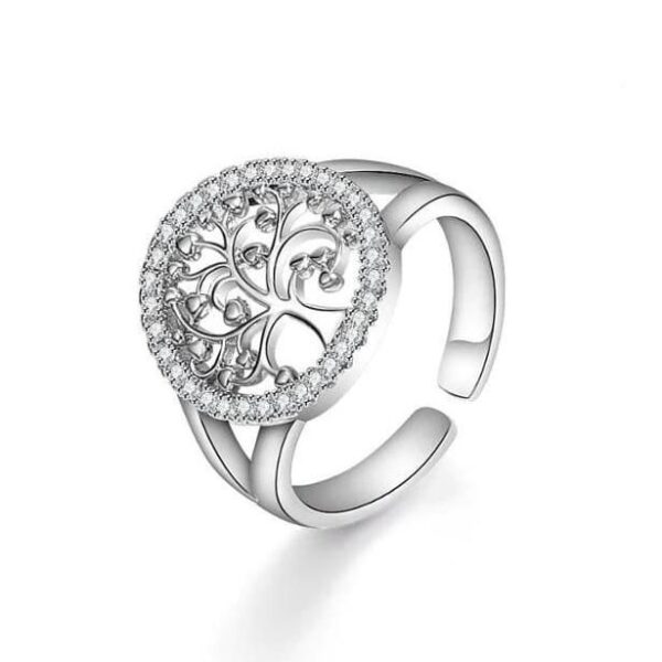 bague arbre de vie diamant