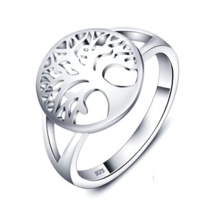 bague arbre de vie en argent