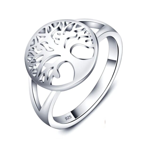 bague arbre de vie en argent