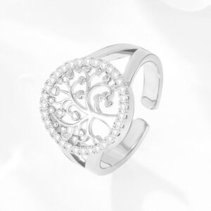 bague arbre de vie en cuivre