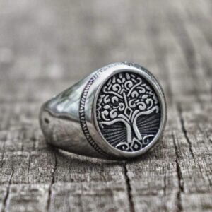 bague arbre de vie homme