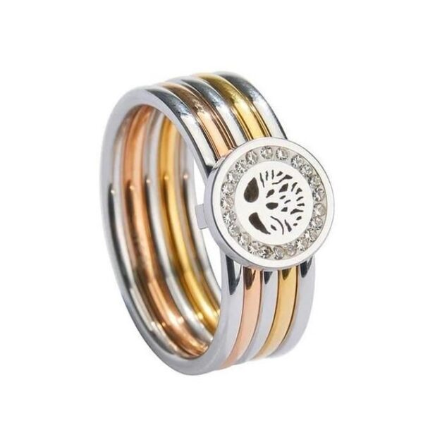 bague arbre de vie luxe