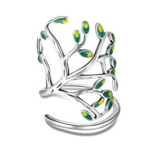 bague arbre de vie original en argent sterling 925