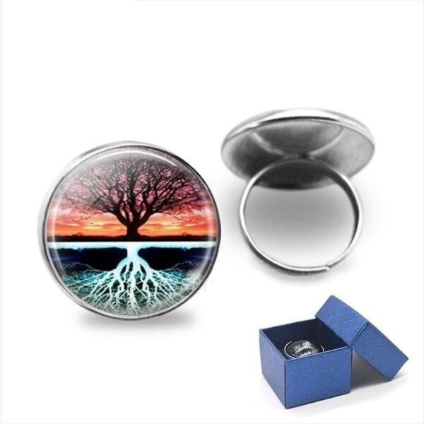 bague arbre de vie racine
