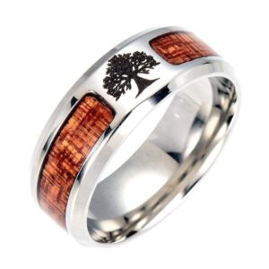 bague arbre de vie viking