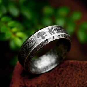 bague arbre de vie viking authentique