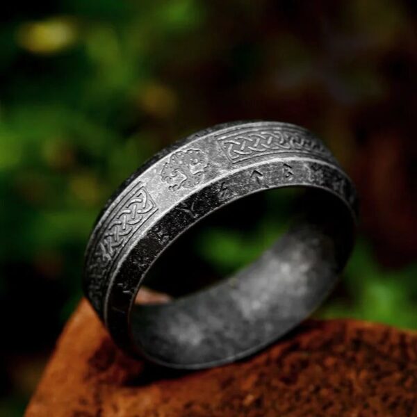 bague arbre de vie viking style ancien