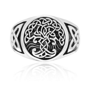 bague arbre de vie Yggdrasil