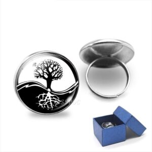 bague arbre de vie ying et yang