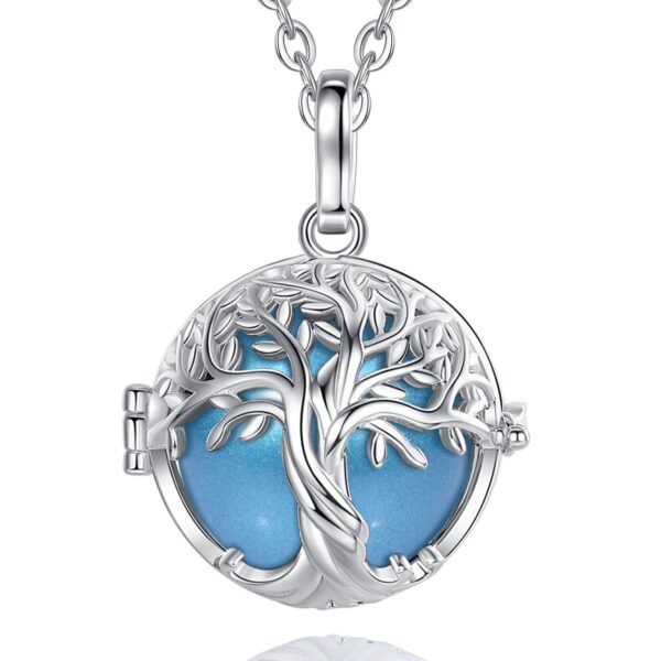 bola de grossesse arbre de vie bleu clair