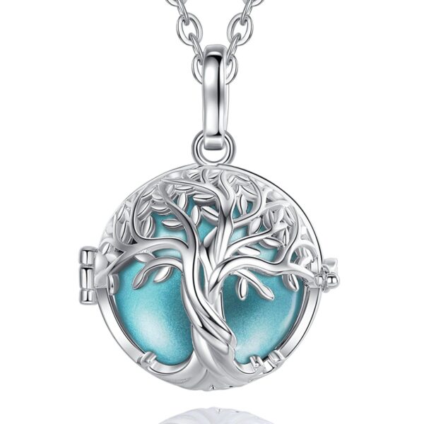 bola de grossesse arbre de vie turquoise