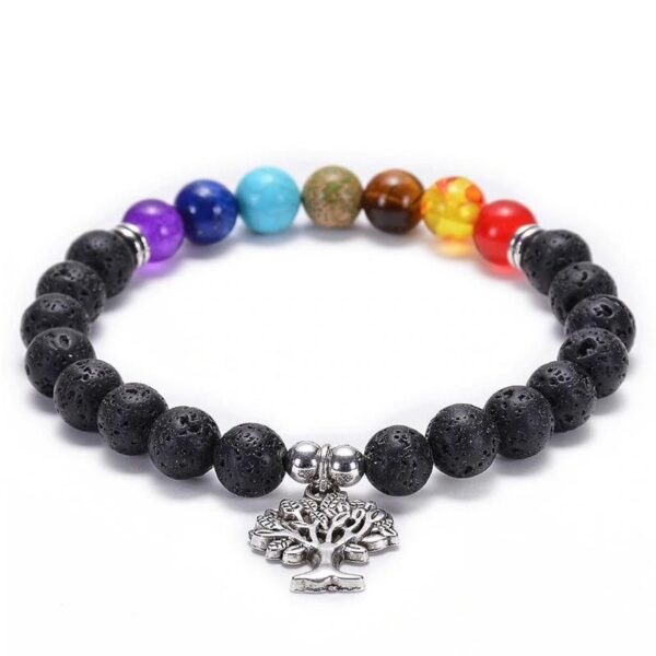 bracelet arbre de vie 7 chakras