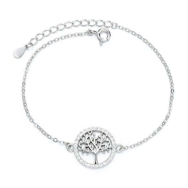 bracelet arbre de vie argent femme