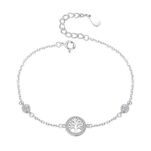 bracelet arbre de vie femme argent
