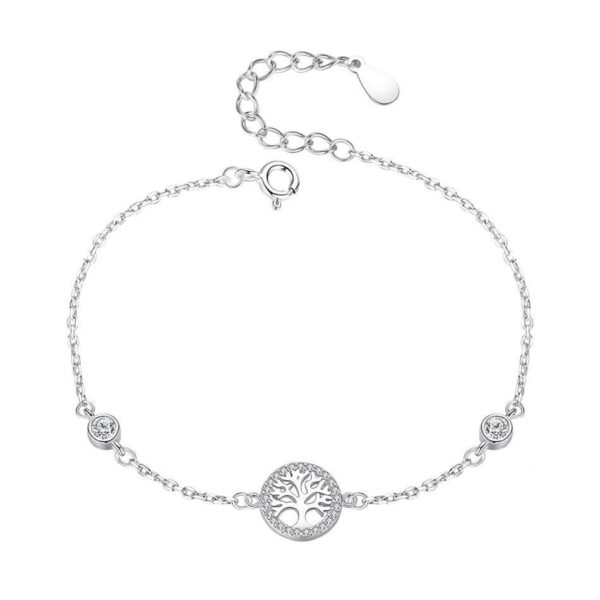 bracelet arbre de vie femme argent