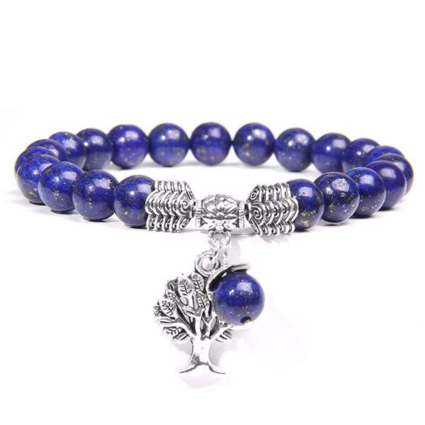 bracelet arbre de vie lapis-lazuli