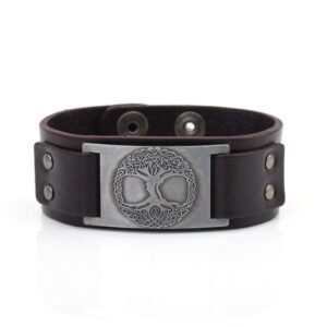 bracelet viking homme arbre de vie
