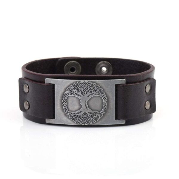 bracelet viking homme arbre de vie