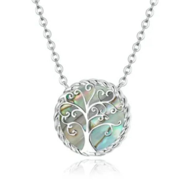 collier en argent héritage naturel