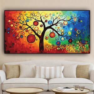 tableau arbre de vie couleur